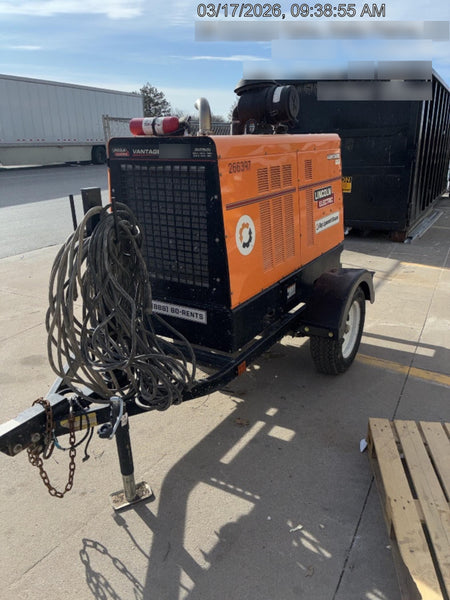 2022 Lincoln Electric Vantage 549X Crosslink Technology, Trailer Mounted, ES Decals, T3