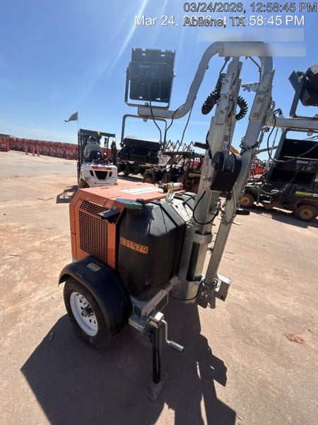 2024 Wanco WLTT-4MM4K Diesel, Deep Sea Controller, Shore Power Plug, Auto Start, (4) 350W LED Floodlights, 4kW Generator, 60 Gal Fuel Tank, 2" Ball, T3