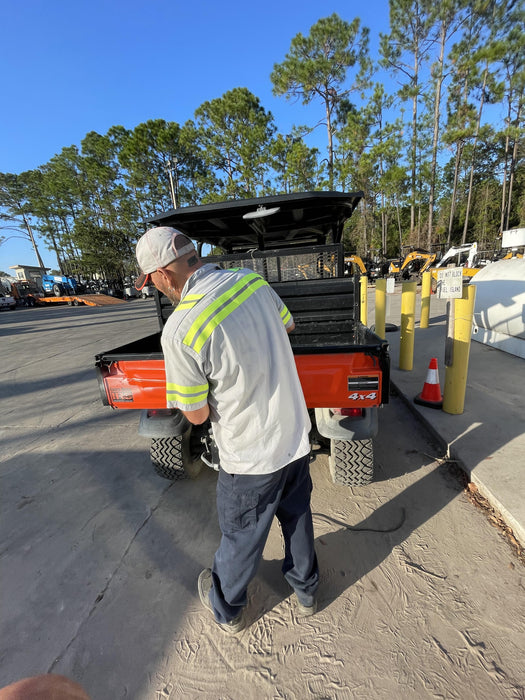 2022 Kubota RTV-X1140W-H Plastic Canopy, Windshield Acrylic Clear, LED Strobe Light, Wire Harness Kit, Back up Alarm