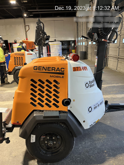 2023 Generac MLT2 Diesel, Flex Switch 120V Input, Powerzone Controller, 
(4) 320W LED Lights, 4kW Generator, 39.9 Gal Fuel Tank, 2" Ball, T3