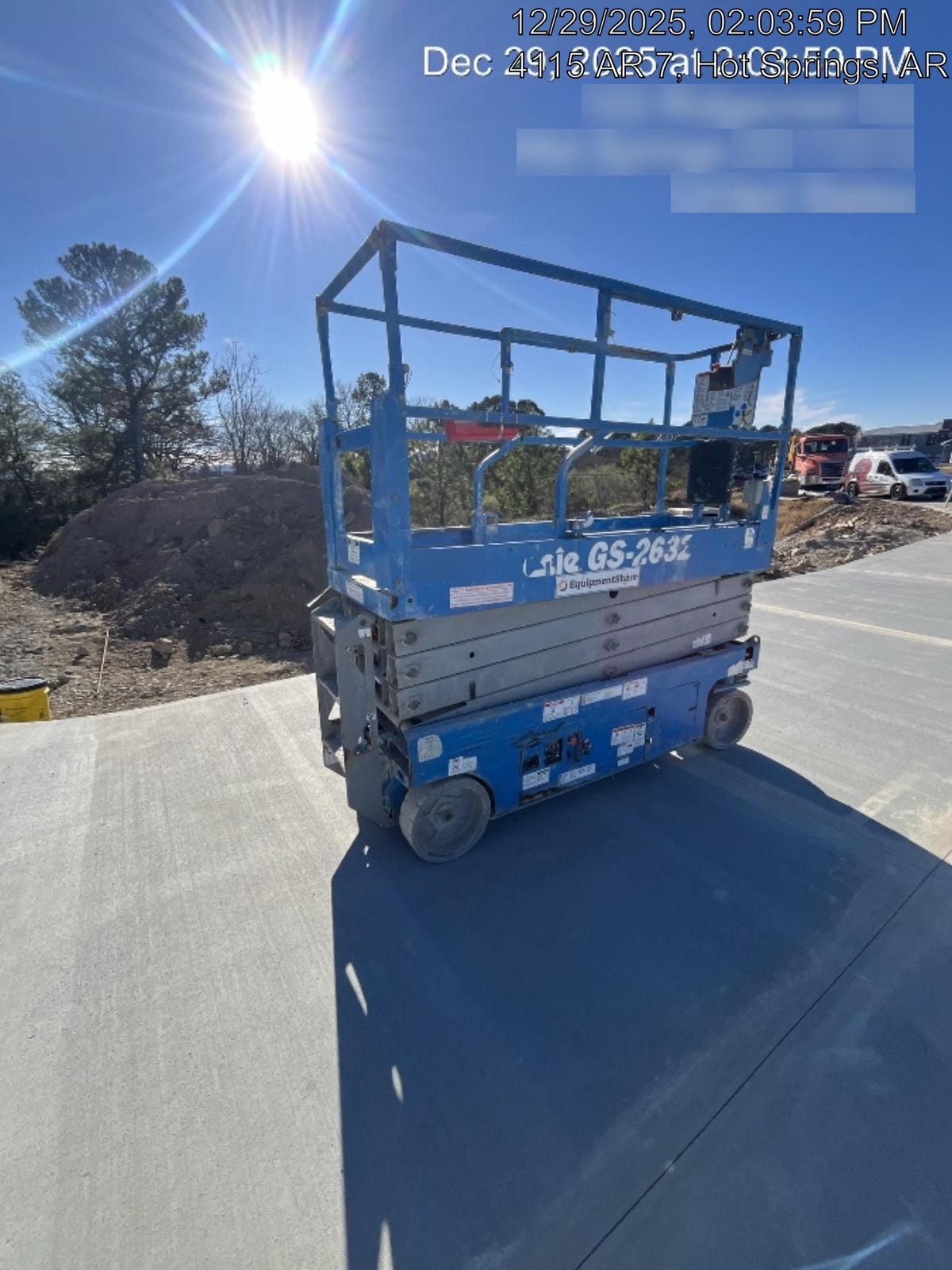 2018 Genie GS-2632 Genie GS-2632 w/Fixed Rail, Chain Entry