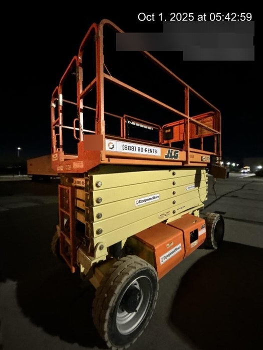 2019 JLG 4069LE Solid Non Marking Tires, Rotating Beacon