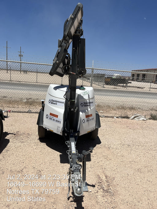 2024 Generac MLT2 Diesel, Flex Switch 120V Input, Powerzone Controller, 
(4) 320W LED Lights, 4kW Generator, 39.9 Gal Fuel Tank, 2" Ball, T3