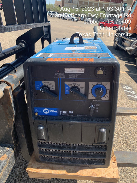 2023 MILLER ELECTRIC BOBCAT 260