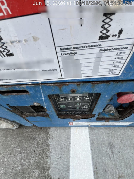 2019 Genie GS-1930 Fixed rails with chain Entry