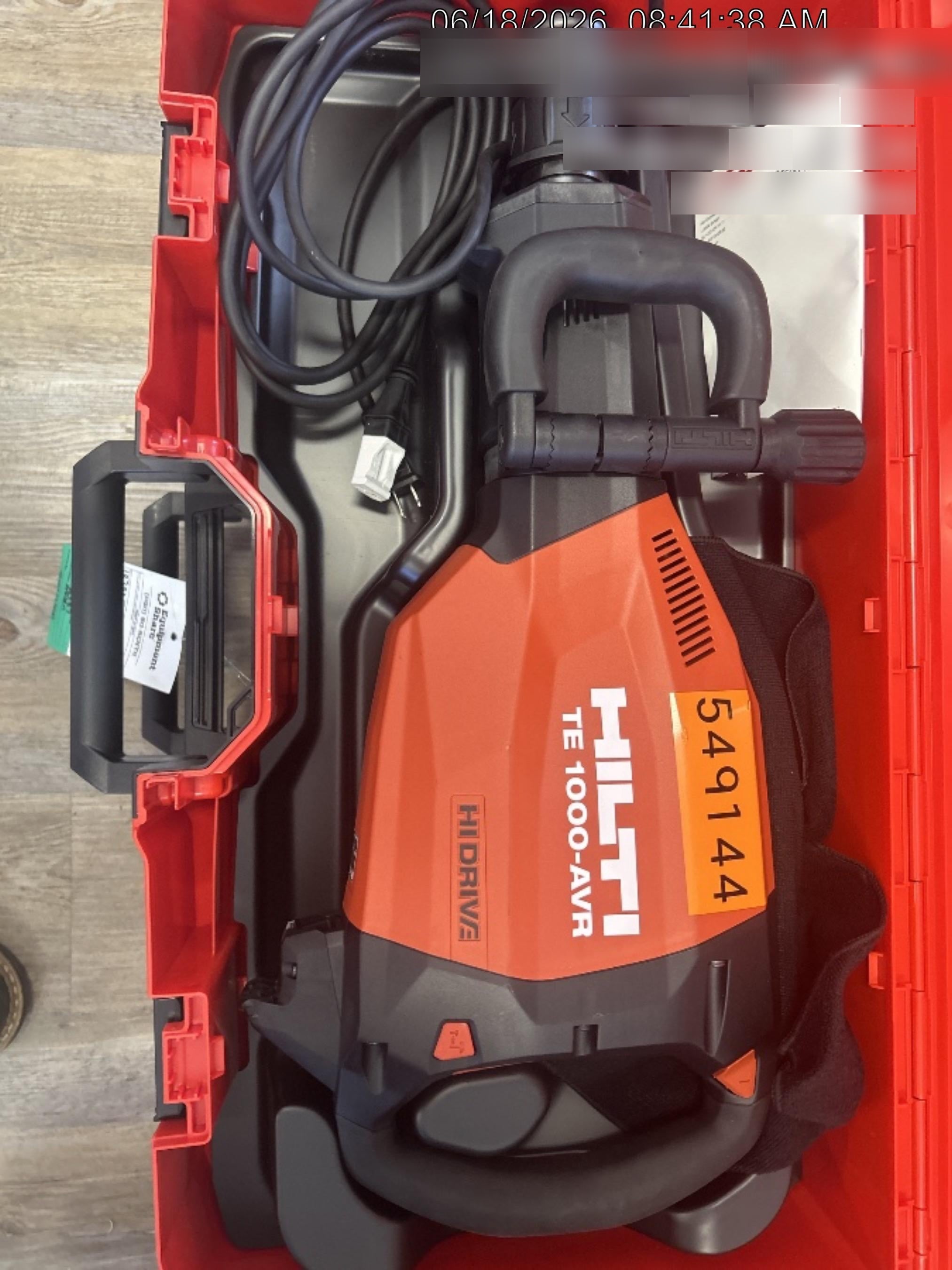 2025 HILTI TE 1000-AVR
