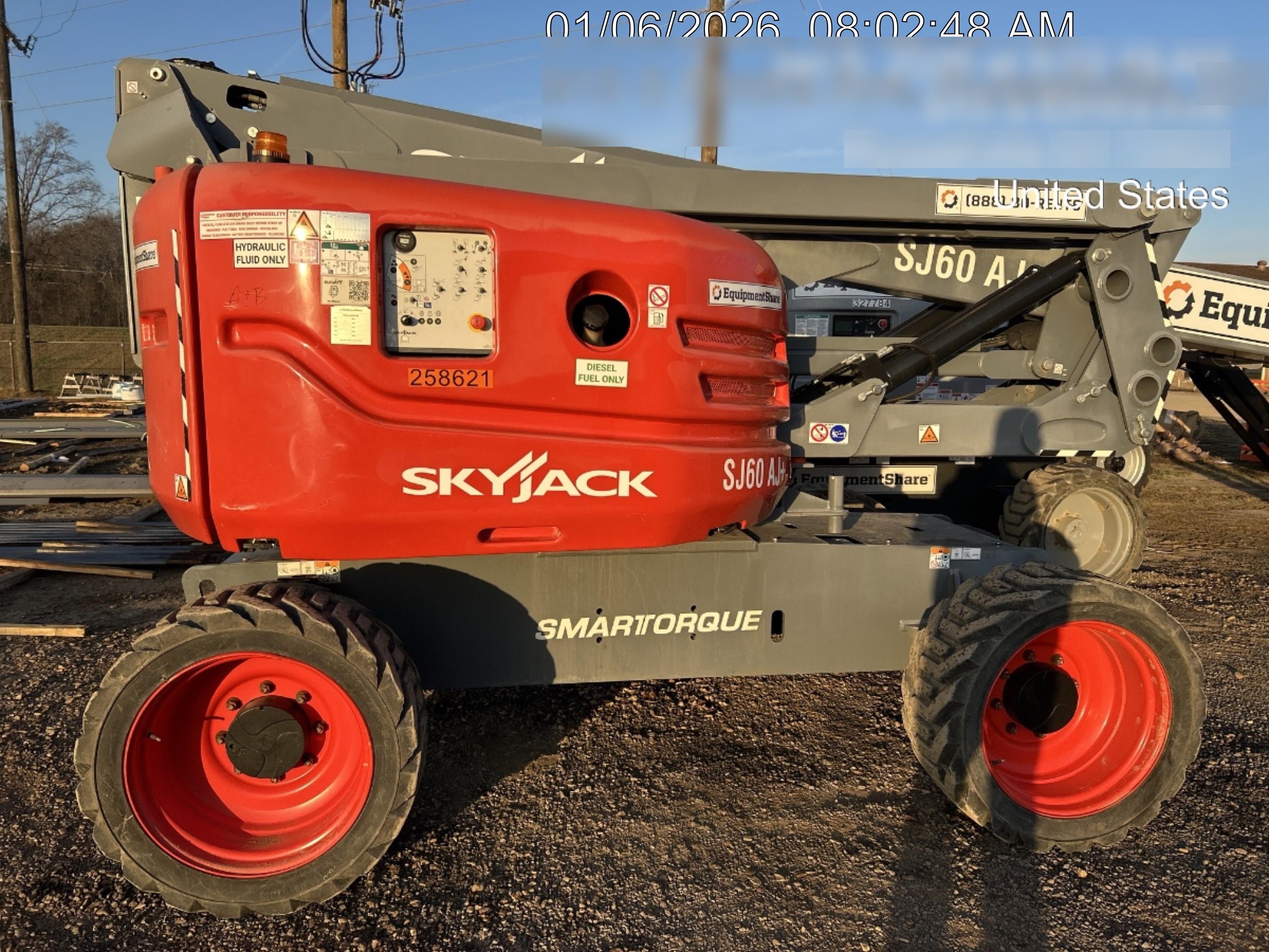 2022 SKYJACK SJ60 AJ+