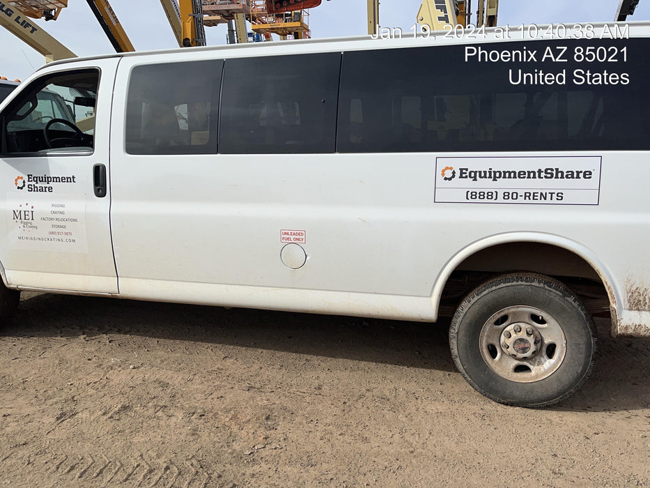 2023 GMC Savana 3500 - Rental