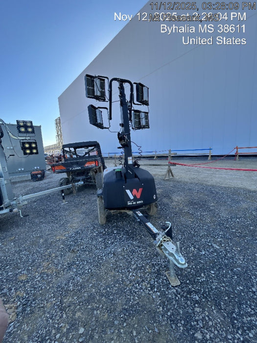 2024 Wacker Neuson LTT4 Diesel, Kohler KDW702, Deep Sea Controller, Auto Start, LED 320W, Bypass Outlet, T3