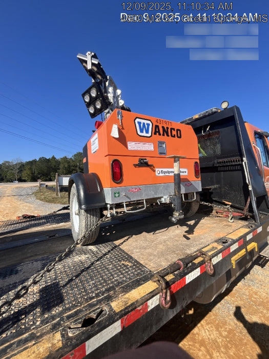 2024 Wanco WLTT-4MM4K Diesel, Deep Sea Controller, Shore Power Plug, Auto Start, (4) 350W LED Floodlights, 4kW Generator, 60 Gal Fuel Tank, 2" Ball, T3