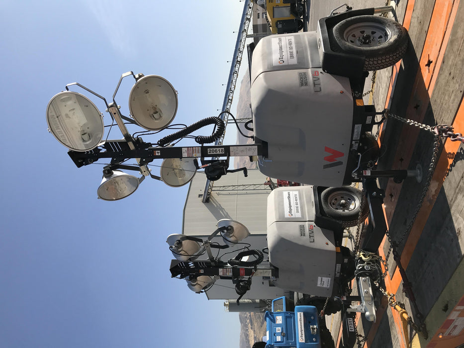 2018 Wacker Neuson LTV6L-MH Wacker Neuson LTV6L Mobile Light Tower w/Fuel Level Sensor Installed