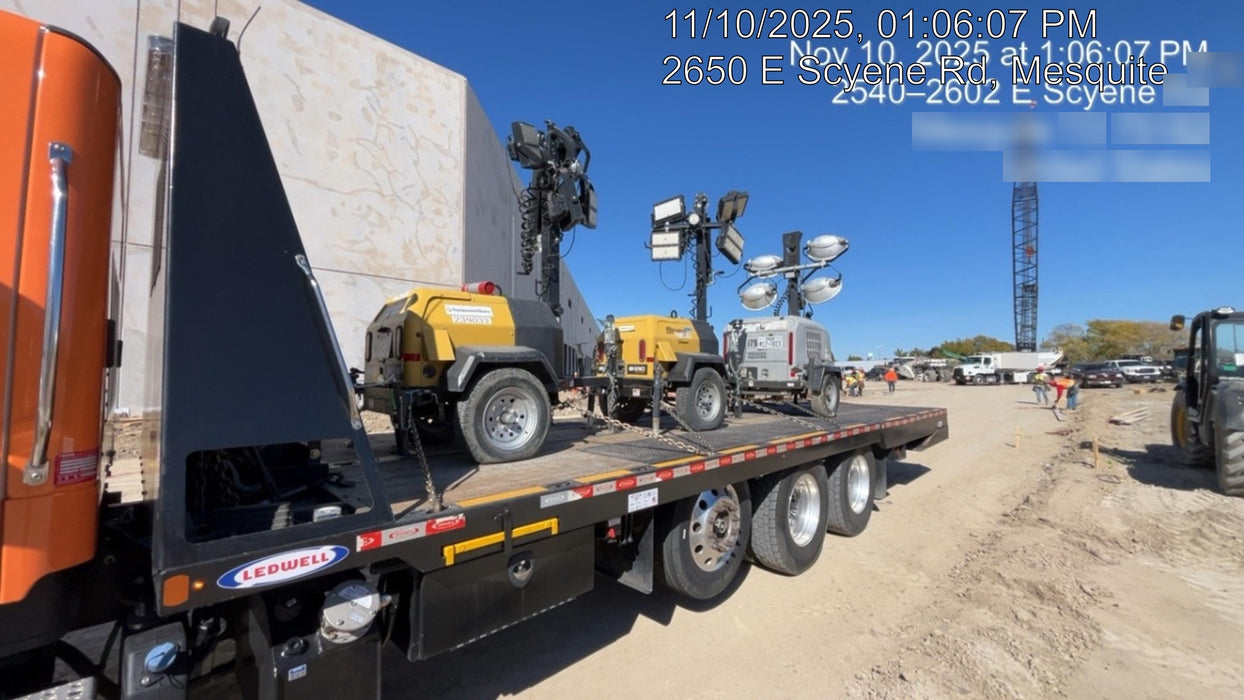 2018 Wacker Neuson LTV6L-MH Wacker Neuson LTV6K Mobile Light Tower w/Fuel Level Sensor Installed