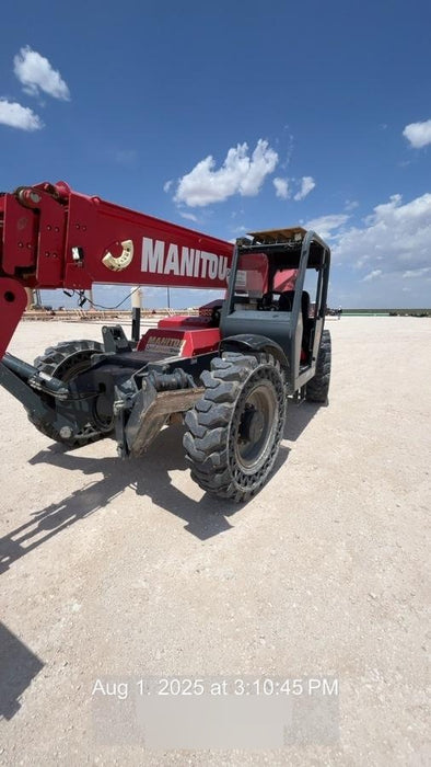 2018 Manitou MTA10055 Manitou MTA10055 - Canopy, Worklights, Beacon, 66" Carriage, 60" Forks, Solid Tires, Aux Hydraulics