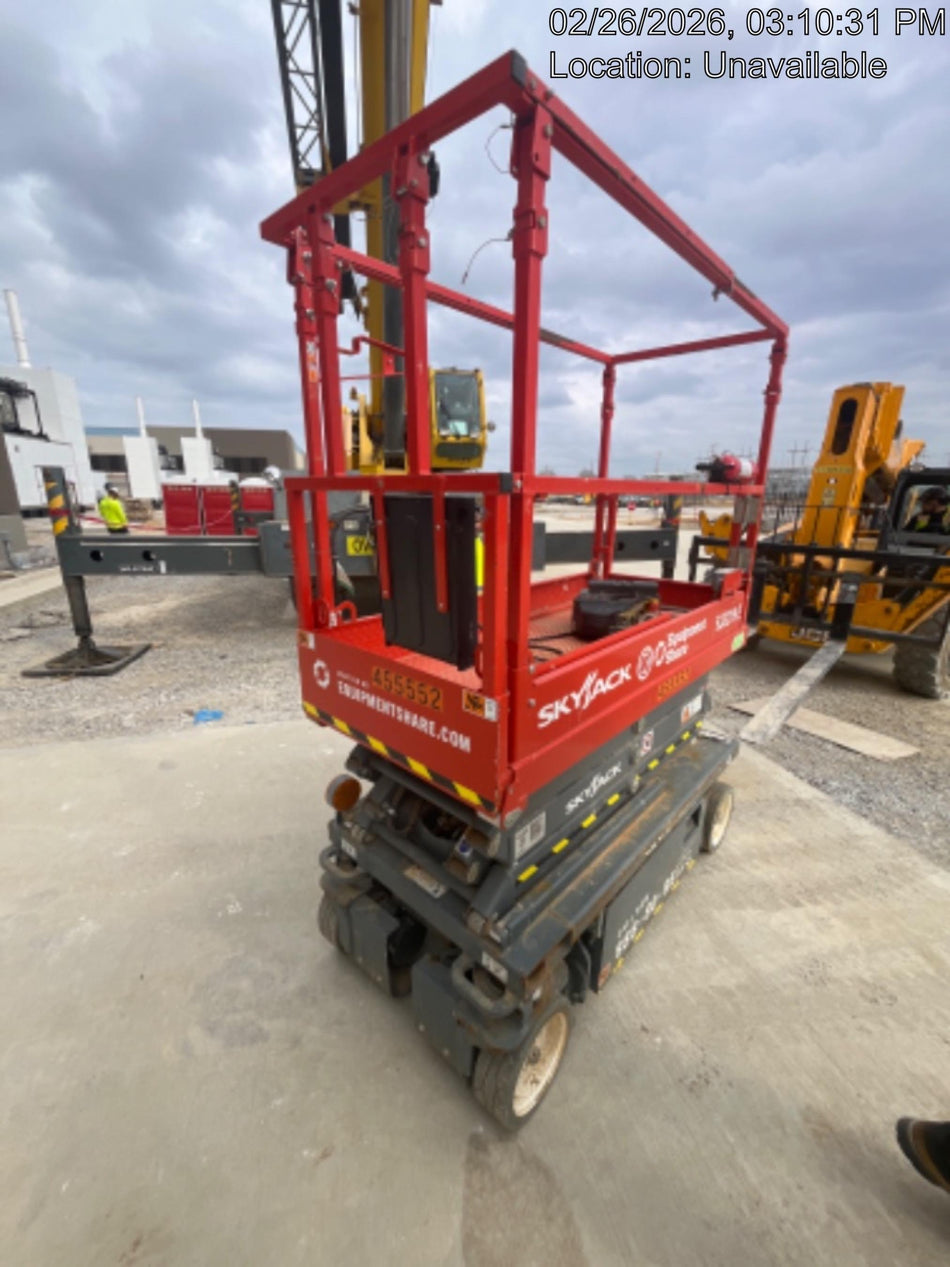 2024 Skyjack SJ3219 Electric Drive, Sld NM Tires, DBcns, RFRails, Power to Platform, T3 + Access Control
