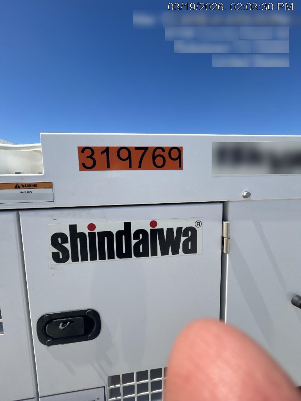 2023 SHINDAIWA DGK15FL
