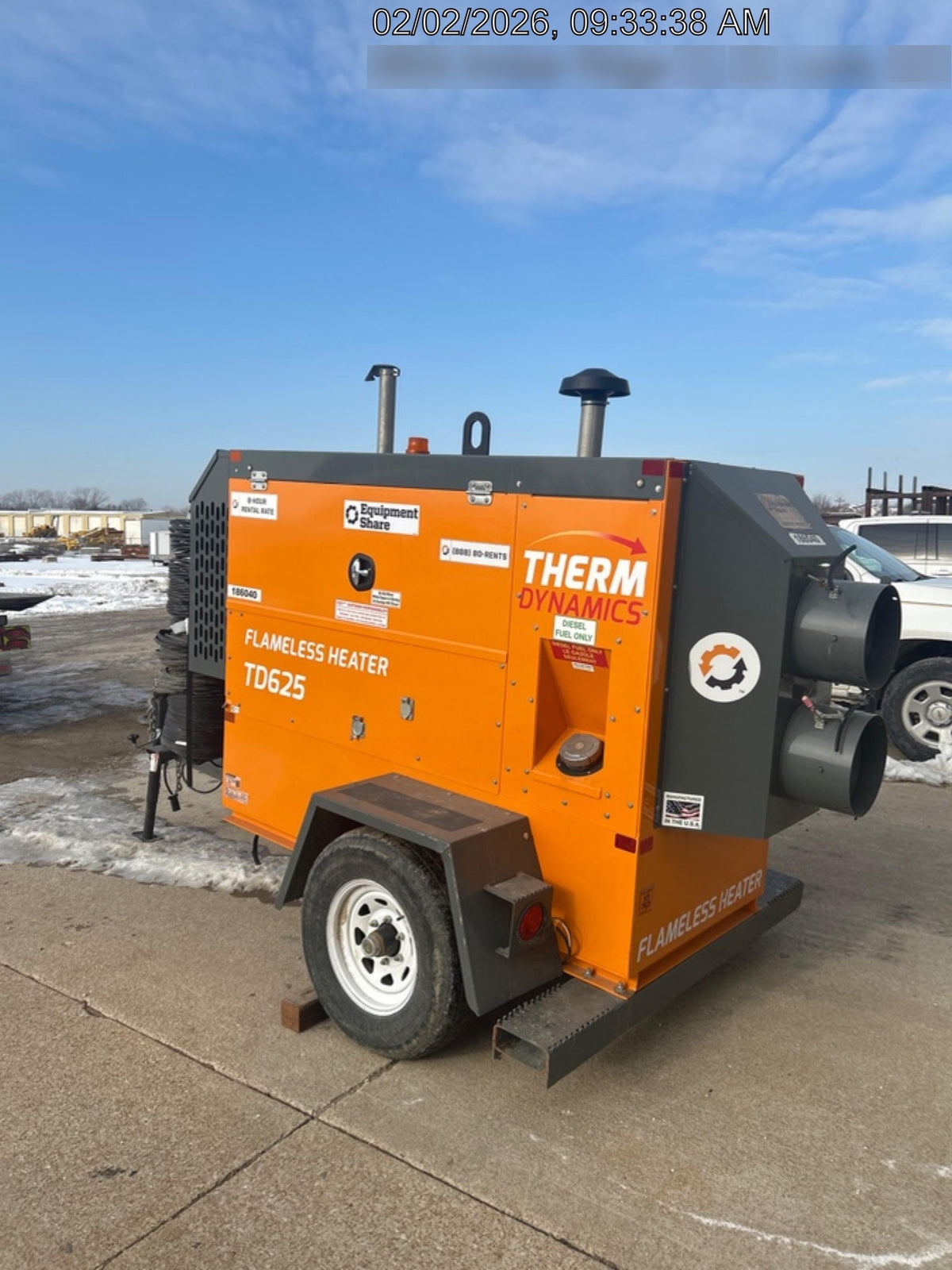 2021 THERM DYNAMICS TD625