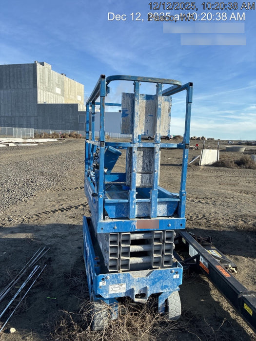 2020 Genie GS-1930 Solid Non Marking Tires, Beacon, Folding rails with half height swing gate, 800W Inverter