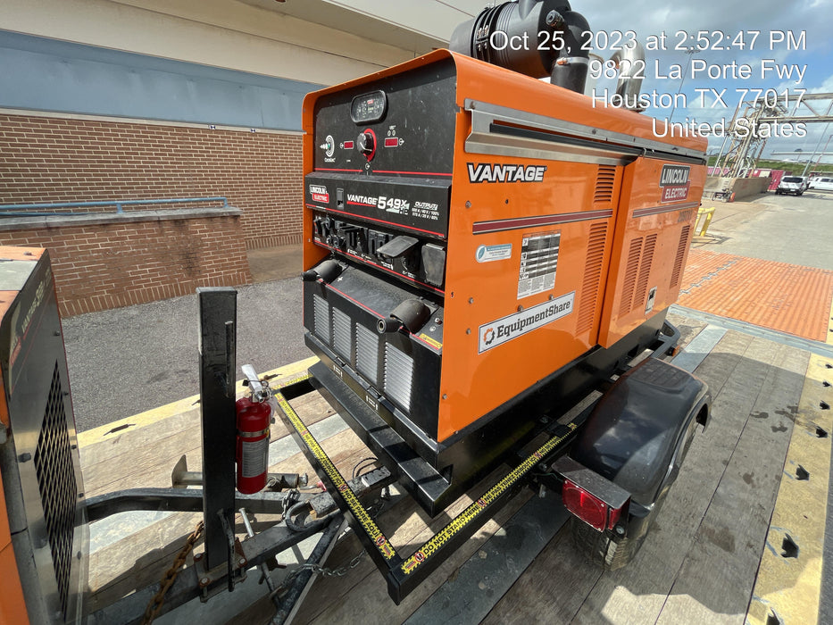 2022 Lincoln Electric Vantage 549X VANTAGE 549X READY-PAK 3