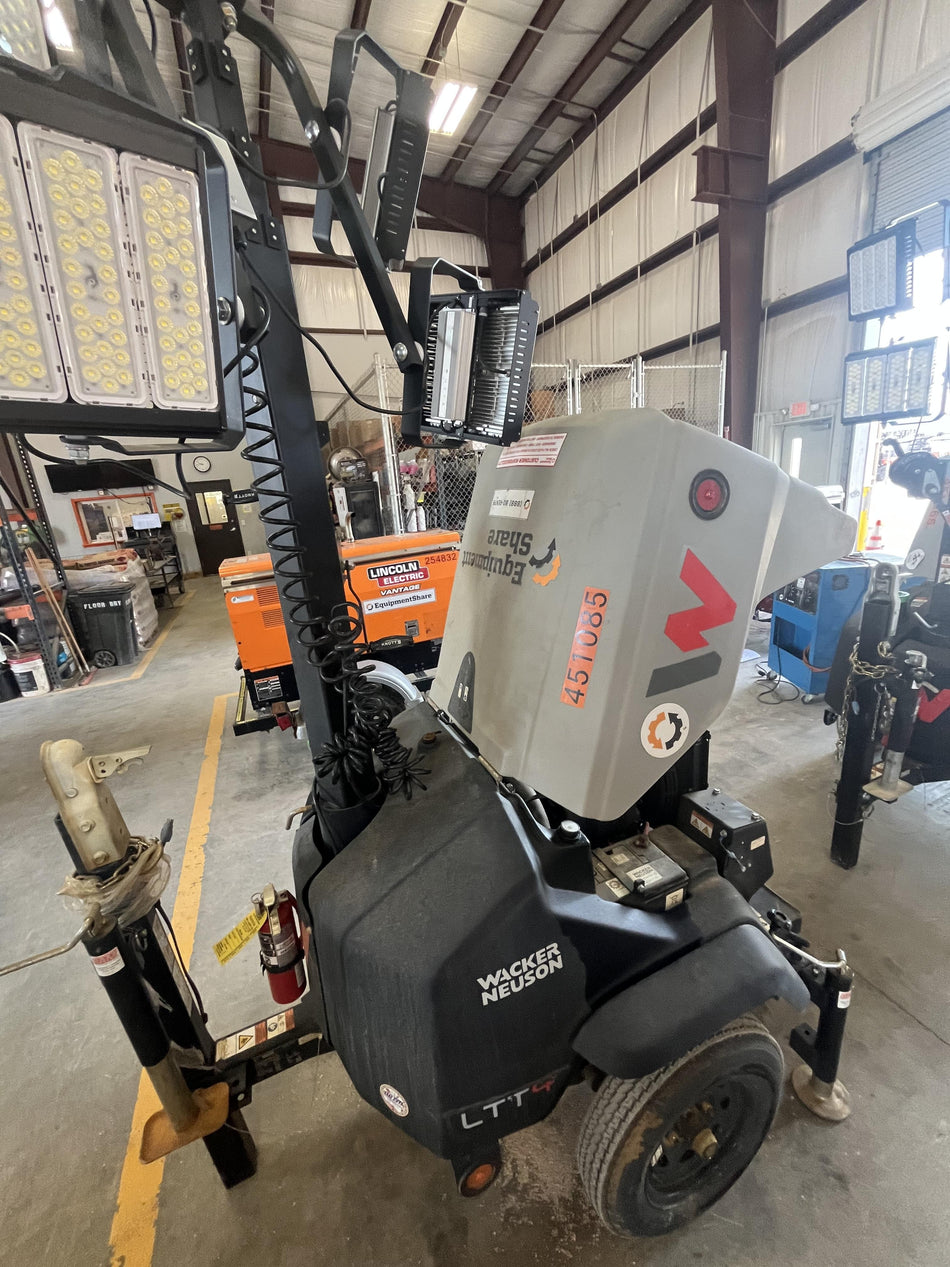 2024 Wacker Neuson LTT4 Diesel, Kohler KDW702, Deep Sea Controller, Auto Start, LED 320W, Bypass Outlet, T3