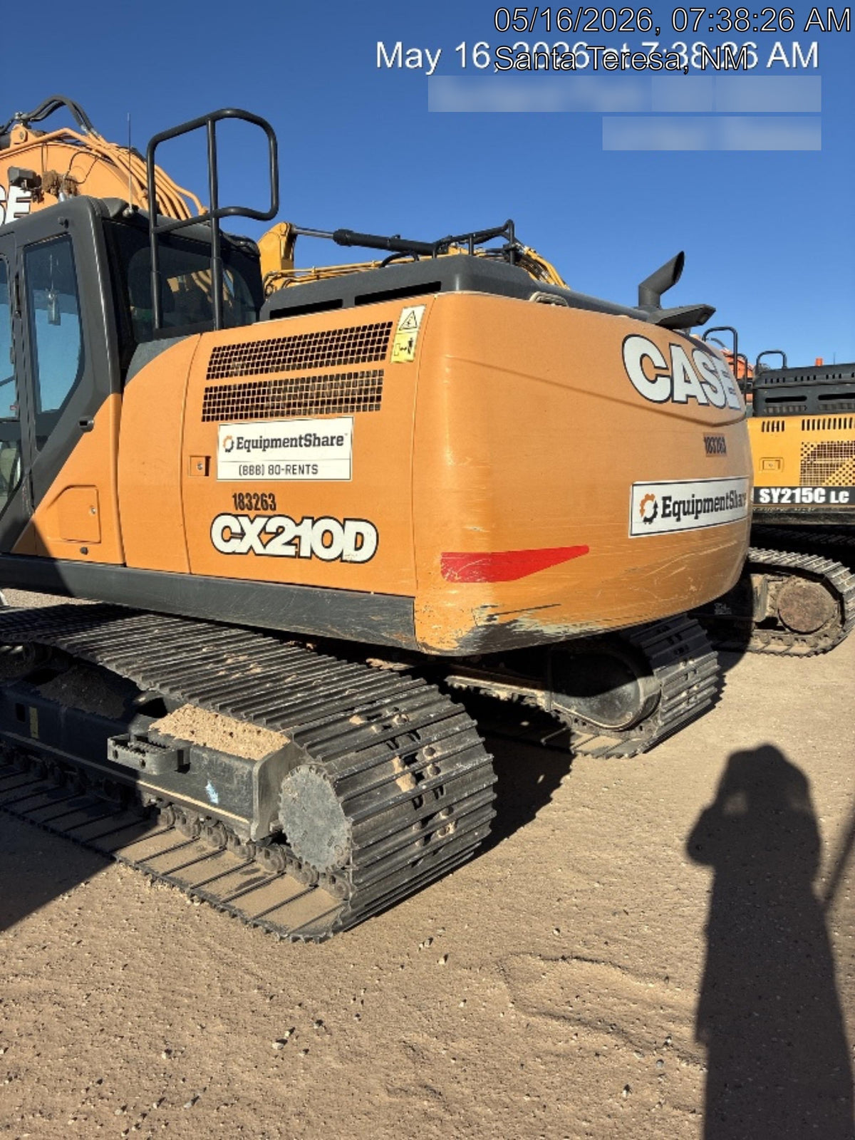 2021 CASE CX210D