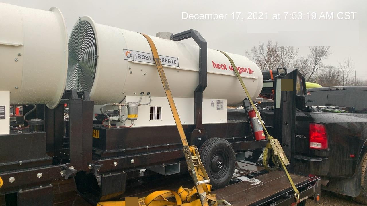2021 HEAT WAGON HVF410