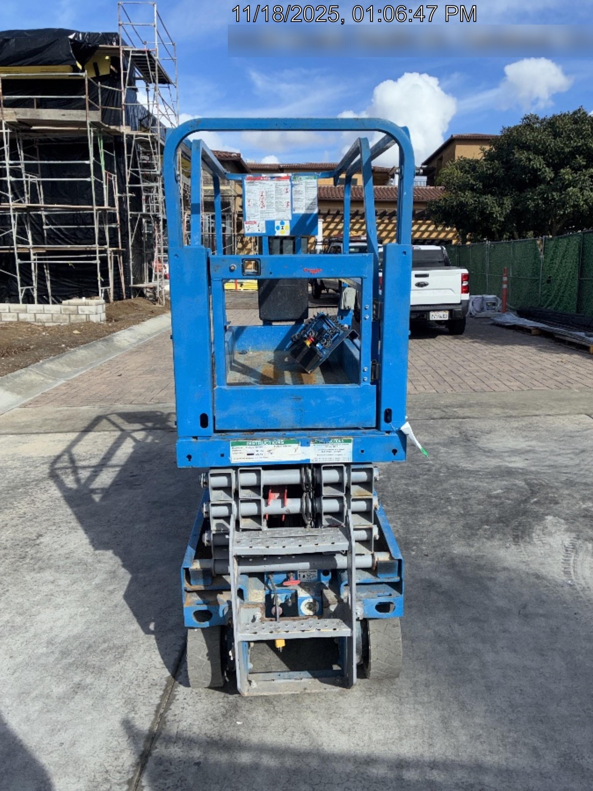 2020 Genie GS-1930 Solid Non Marking Tires, Beacon, Folding rails with half height swing gate