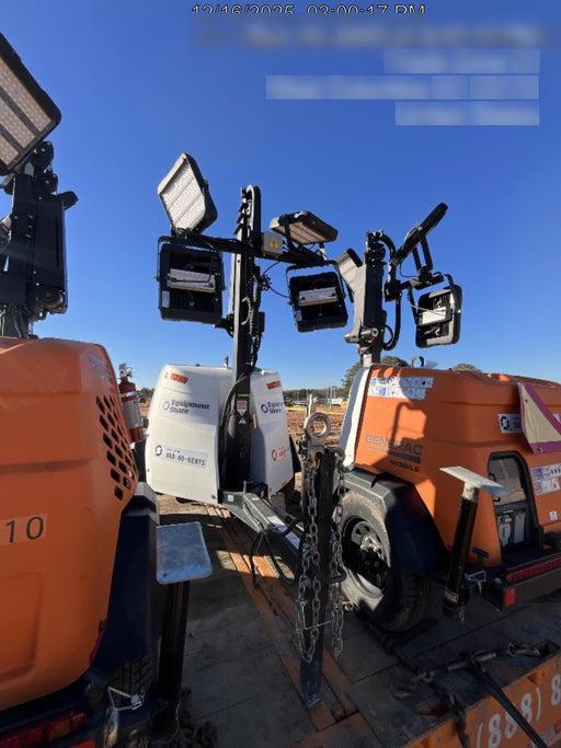 2024 Generac MLT6SKDS-STD4 ELEC WINCH Diesel, Electric Winch Mast, Powerzone Controller, (4) 320W LED Lights, 4kW Generator, 39.9 Gal Fuel Tank, 2" pintle, T3