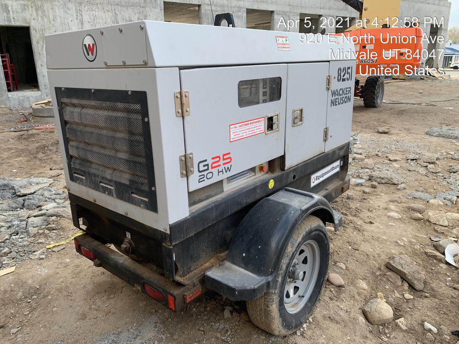 2018 WACKER NEUSON G25