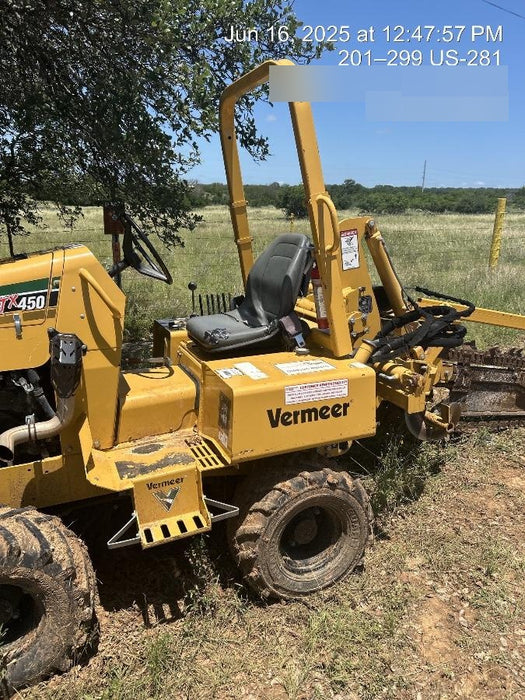 2019 VERMEER RTX450