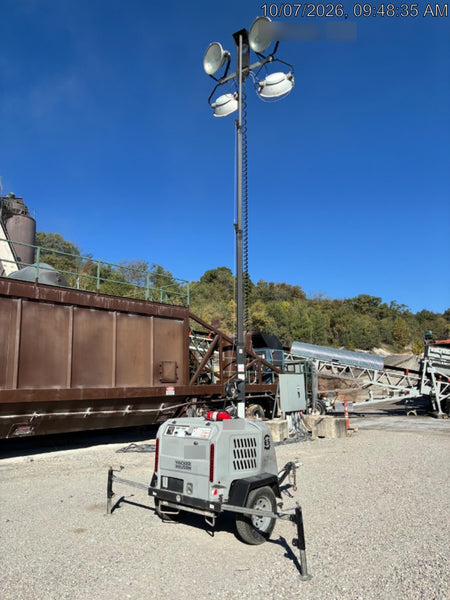 2018 Wacker Neuson LTV6L-MH Wacker Neuson LTV6L Mobile Light Tower w/Fuel Level Sensor Installed