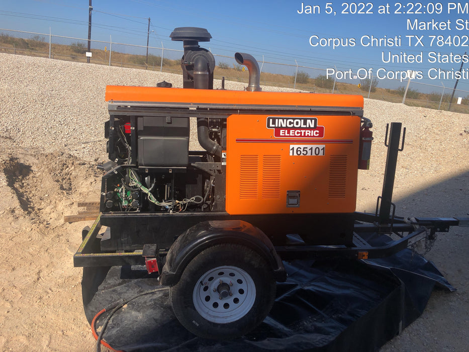 2021 Lincoln Electric Vantage 549X Ready Pak 3, ORANGE (includes trailer, cable rack, fender light kit)