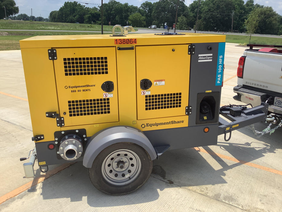 2021 ATLAS COPCO PAS 100 HF CS Enclosed