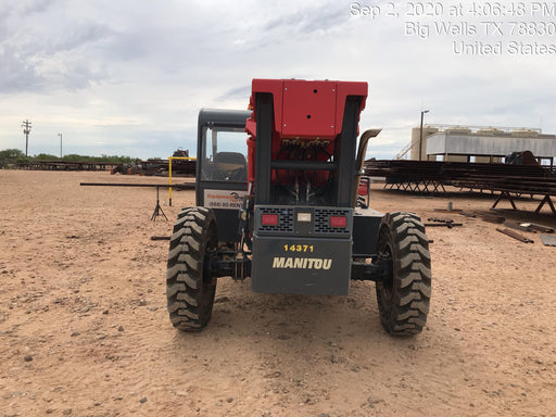 2019 Manitou MTA8044 MTA 8044 - 74 HP T4, Canopy, Worklights/Strobe, Beacon, 66" Carriage, 48" Forks, Solid Tires, Lift Hook, Aux Hydraulics