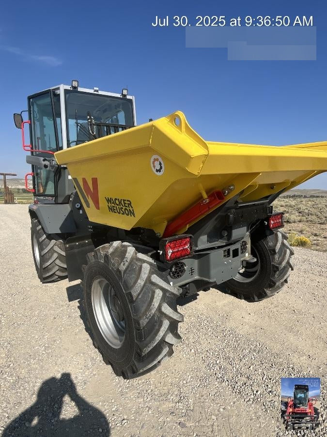 2025 WACKER NEUSON DV604 Cab Standard Tires