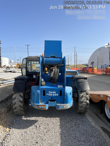 2018 Genie GTH-844 Genie GTH-844 w/Enclosed Cab w/HVAC, Work Lights, Solid Tires, Beacon, 60" Carriage and Forks