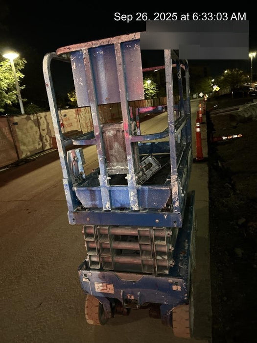 2020 Genie GS-1930 Solid Non Marking Tires, Beacon, Folding rails with half height swing gate