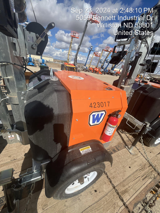 2024 Wanco WLTT-4MM4K Diesel, Deep Sea Controller, Shore Power Plug, Auto Start, (4) 350W LED Floodlights, 4kW Generator, 60 Gal Fuel Tank, 2" Ball, T3