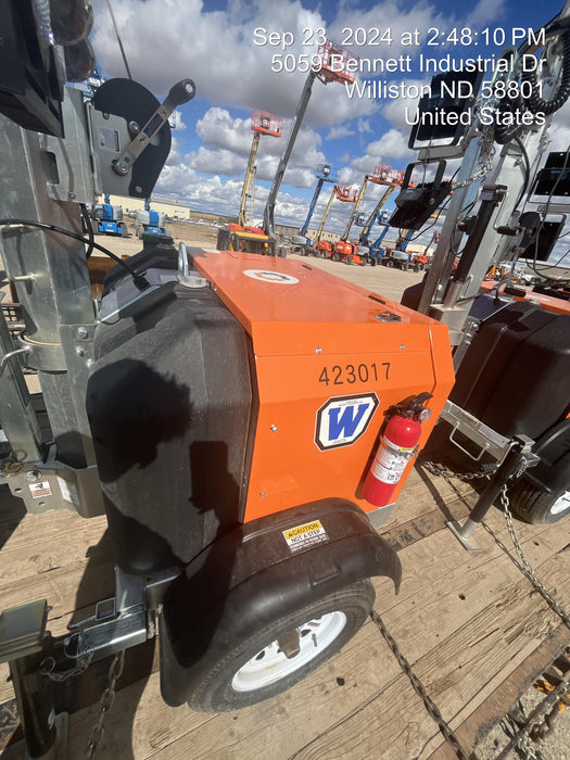 2024 Wanco WLTT-4MM4K Diesel, Deep Sea Controller, Shore Power Plug, Auto Start, (4) 350W LED Floodlights, 4kW Generator, 60 Gal Fuel Tank, 2" Ball, T3
