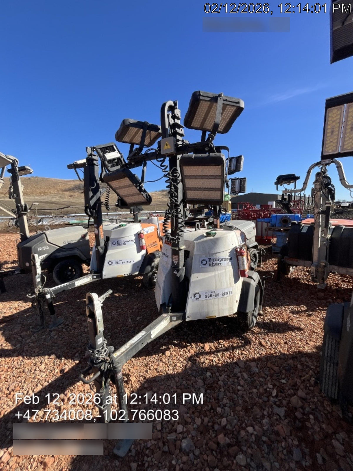 2023 Generac MLT2 Diesel, Flex Switch 120V Input, Powerzone Controller, (4) 320W LED Lights, 4kW Generator, 39.9 Gal Fuel Tank, 2" Ball, T3