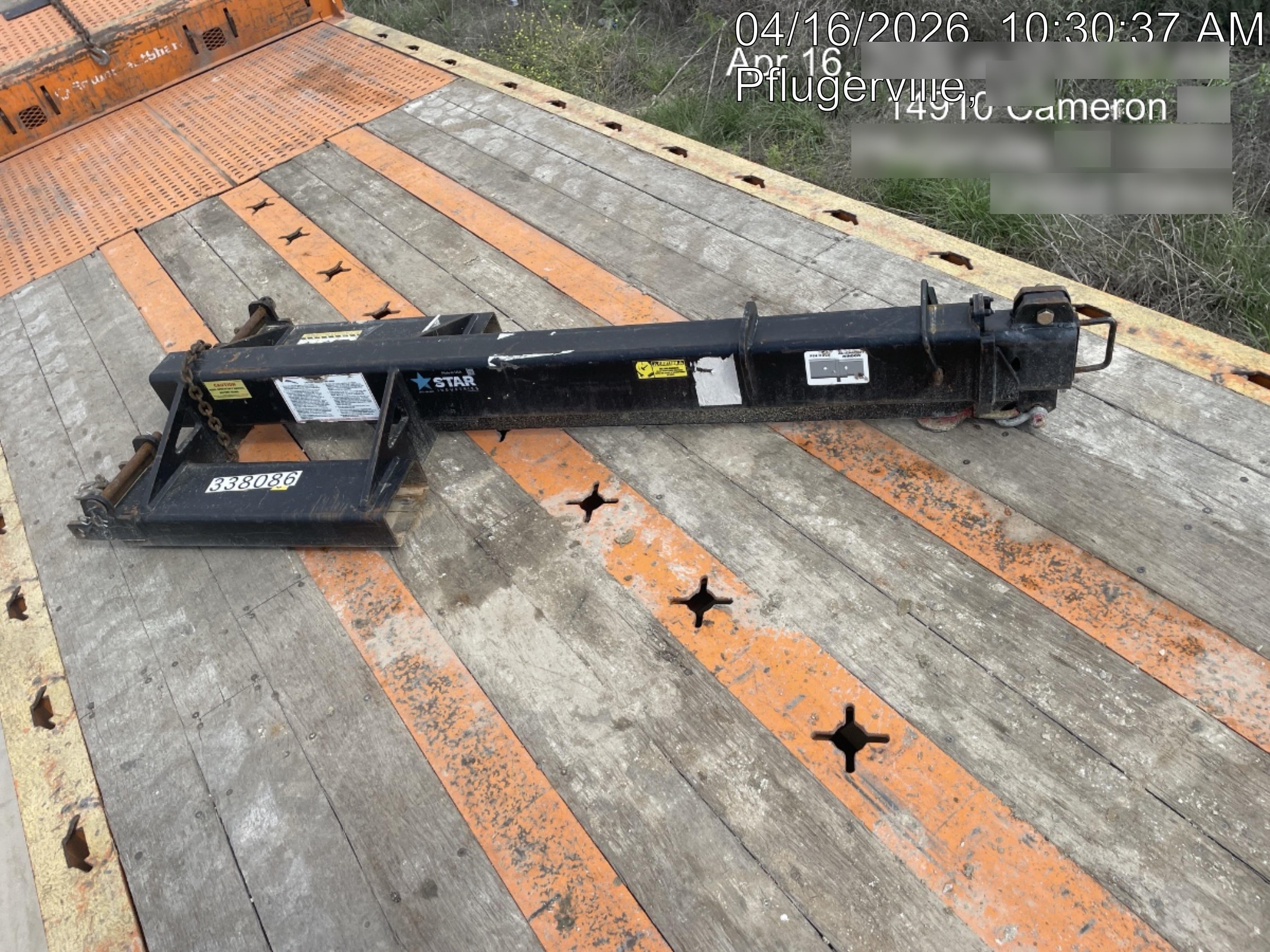 2023 STAR INDUSTRIES M1360B - Star JIB Boom
