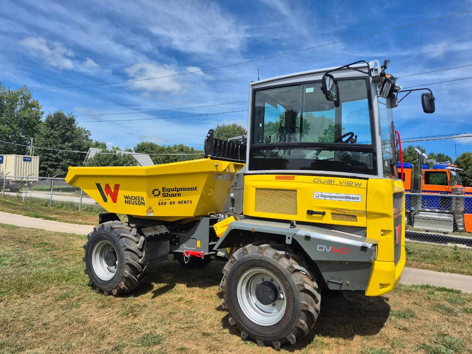 2025 WACKER NEUSON DV604 Cab Standard Tires