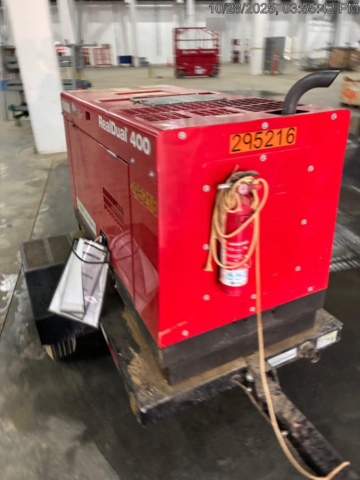 2023 Shindaiwa DGW400MDL Kubota D902 Engine, 23 HP, Dual Op Welder, Wire, Arc, Droop Stick, Tig, and CC Stick Functionality, Simulphase, 3 Phase and 1 Phase Gen Output, Single Axle NB Trlr, Slr Trckl Chrg 12V 12W, Fire Ext