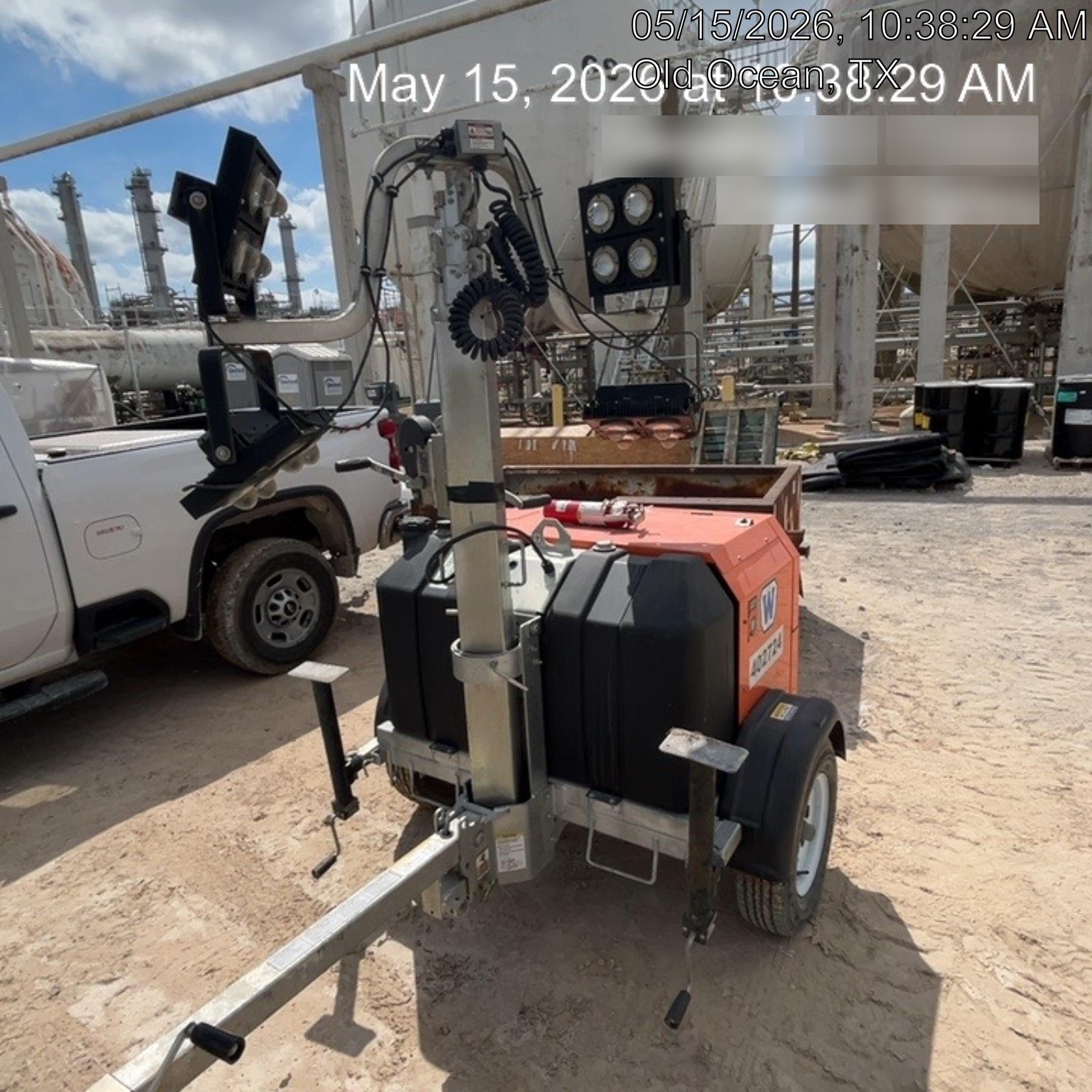 2024 Wanco WLTT-4MM4K Diesel, Deep Sea Controller, Shore Power Plug, Auto Start, (4) 350W LED Floodlights, 4kW Generator, 60 Gal Fuel Tank, 2" Ball, T3