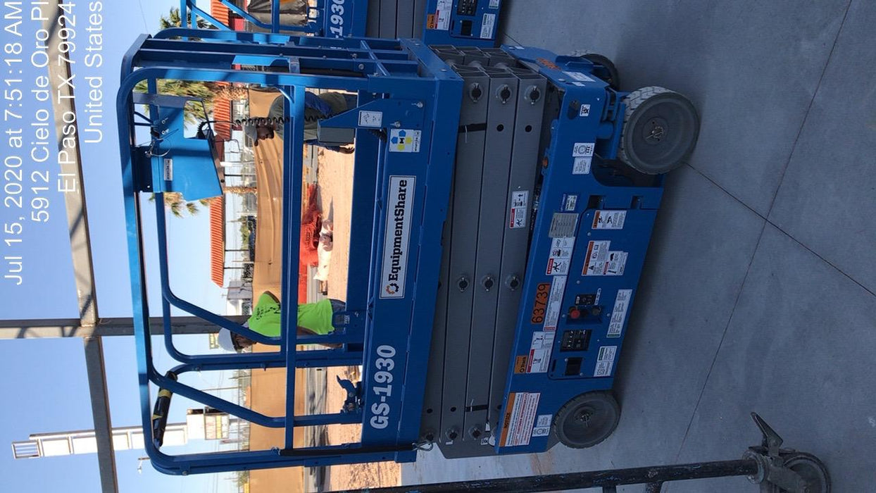 2020 Genie GS-1930 Standard Machine