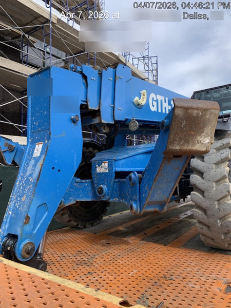 2019 Genie GTH-1056 Cab/Heat/AC, FF Tires, LED Work Lights, Beacon 60" QA Carriage, 60" Forks