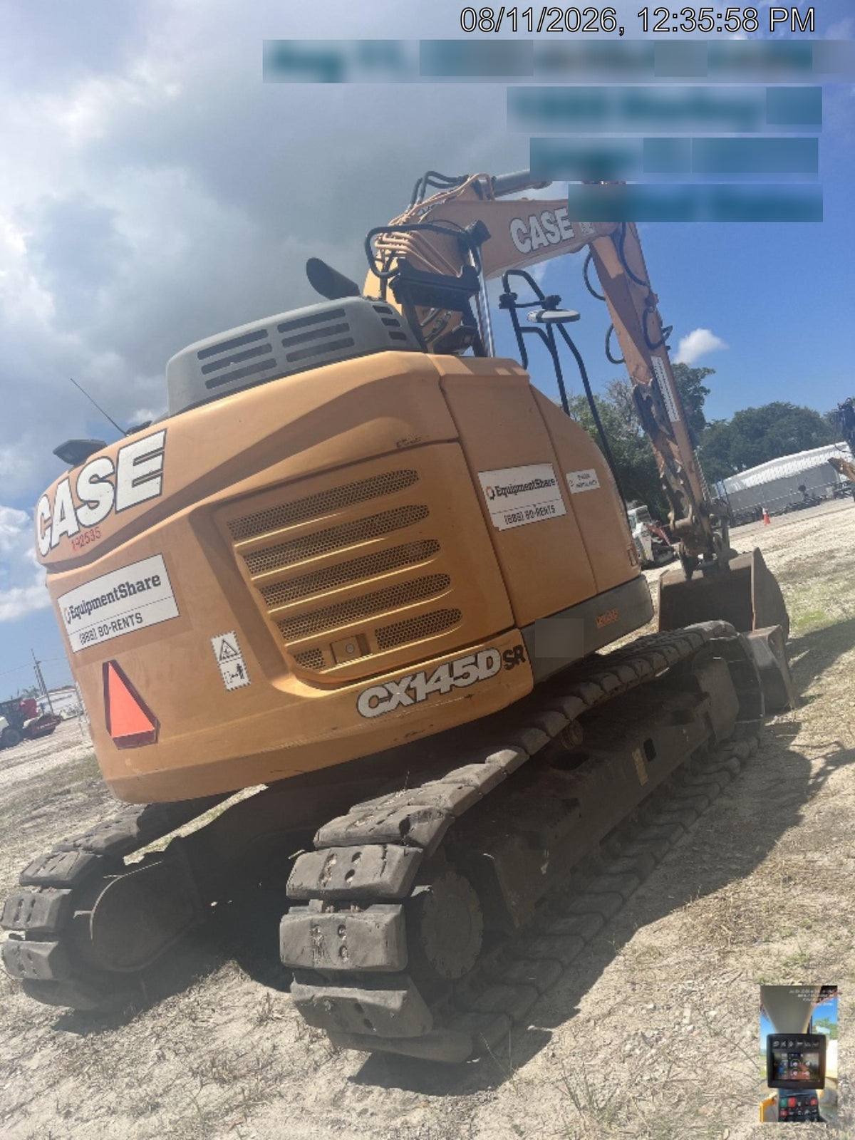 2018 CASE CX145D SR