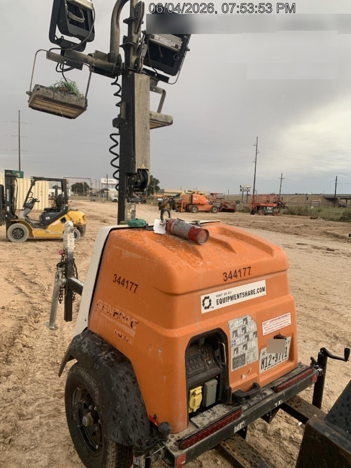 2023 Generac MLT2 Diesel, Flex Switch 120V Input, Powerzone Controller, (4) 320W LED Lights, 4kW Generator, 39.9 Gal Fuel Tank, 2" Ball, T3