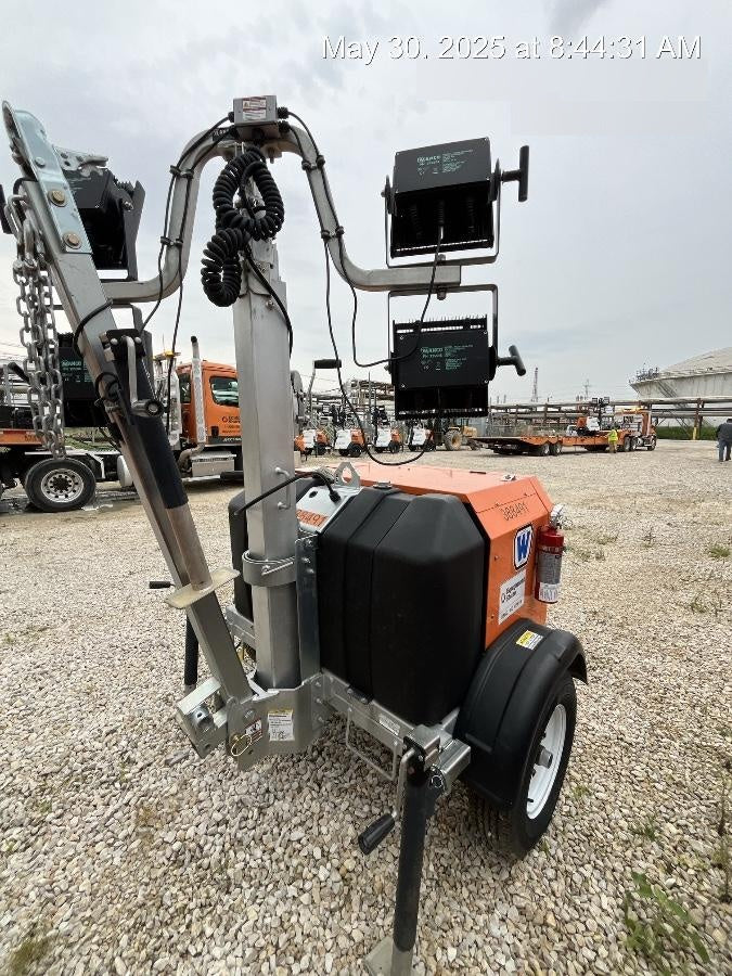 2024 Wanco WLTT-4MM4K Diesel, Deep Sea Controller, Shore Power Plug, Auto Start, (4) 350W LED Floodlights, 4kW Generator, 60 Gal Fuel Tank, 2" Ball, T3