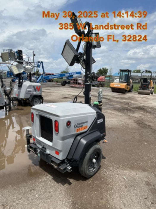 2024 Wacker Neuson LTT4 Diesel, Kohler KDW702, Deep Sea Controller, Auto Start, LED 320W, Bypass Outlet, T3