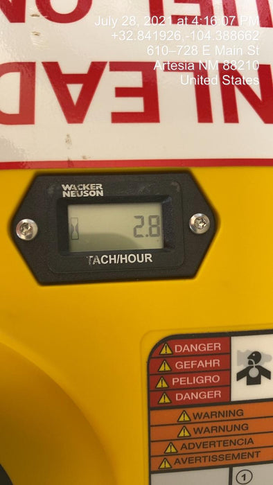 2021 WACKER NEUSON BS60-4As